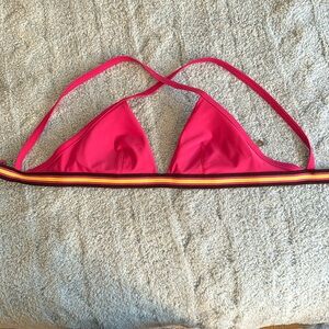 Arie triangle bikini top. Size medium